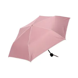 Blackout Piping Long Umbrella  47cm Pink