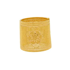 22K Gold Cuff Bangle, 104.8gm