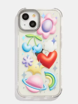 3D Holo Icon Shock iPhone Case