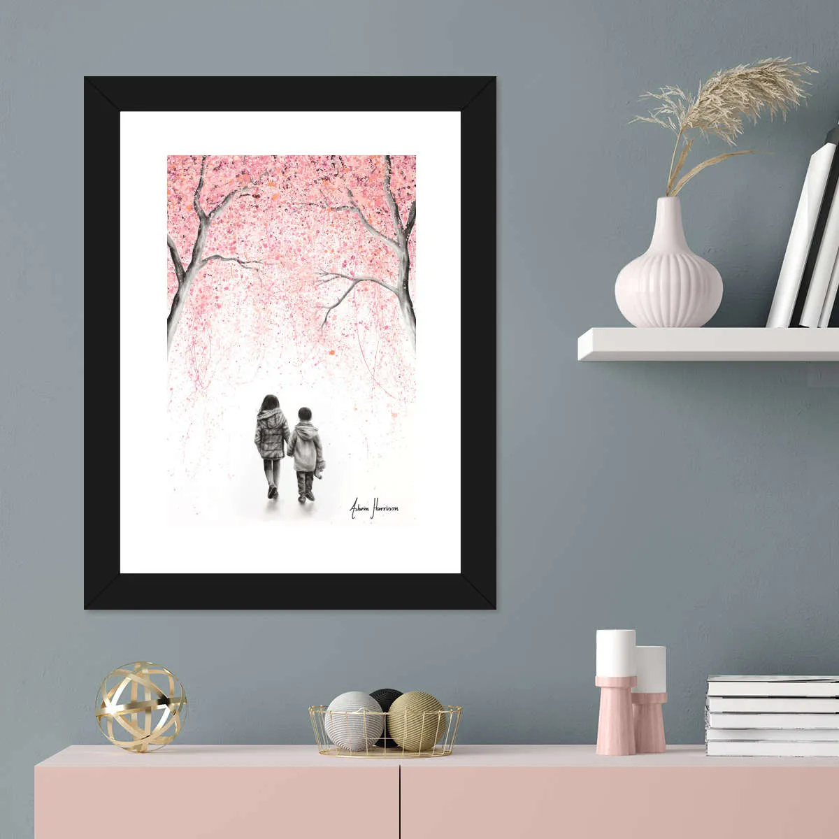 A Blossom Walk Wall Art