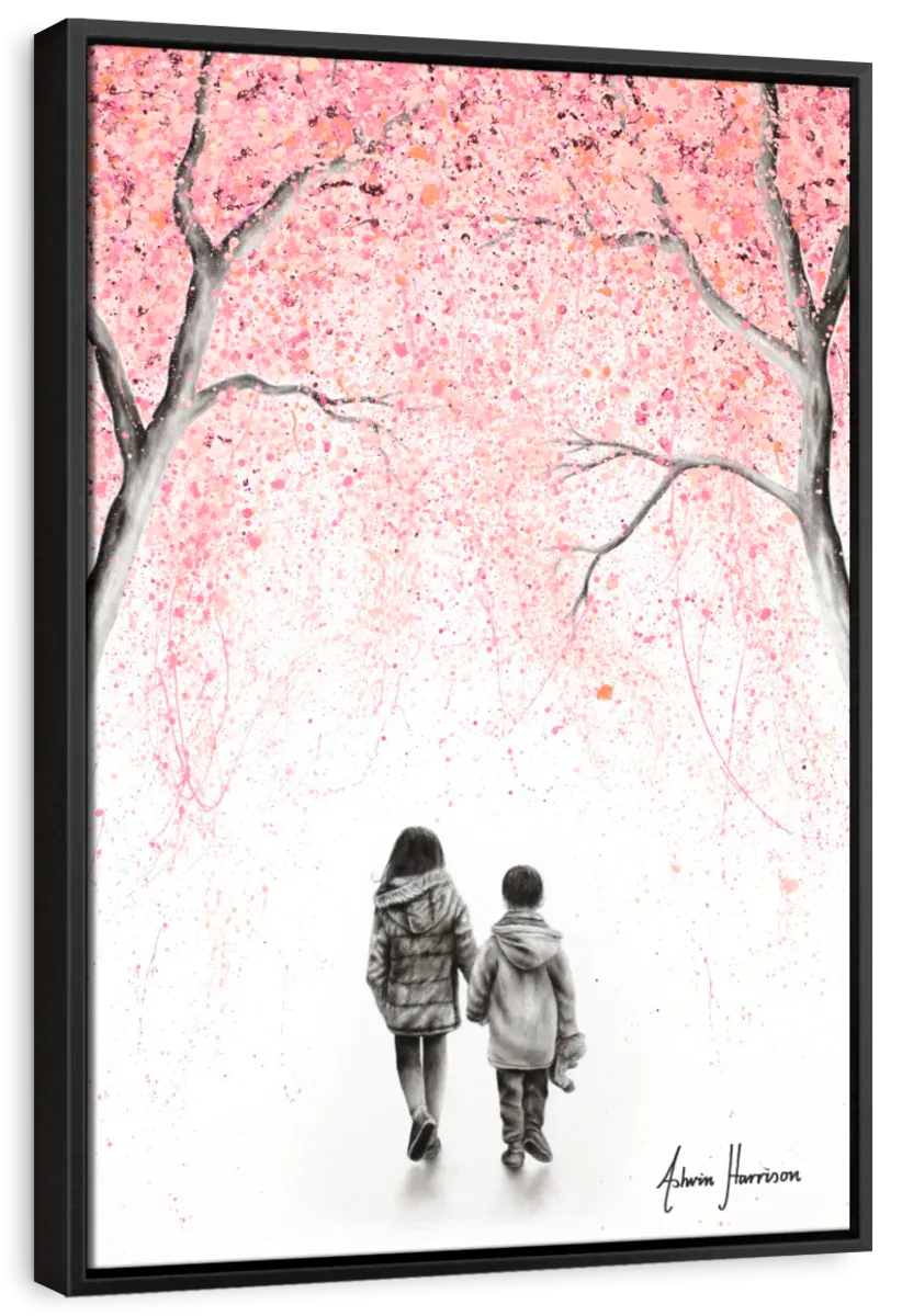 A Blossom Walk Wall Art