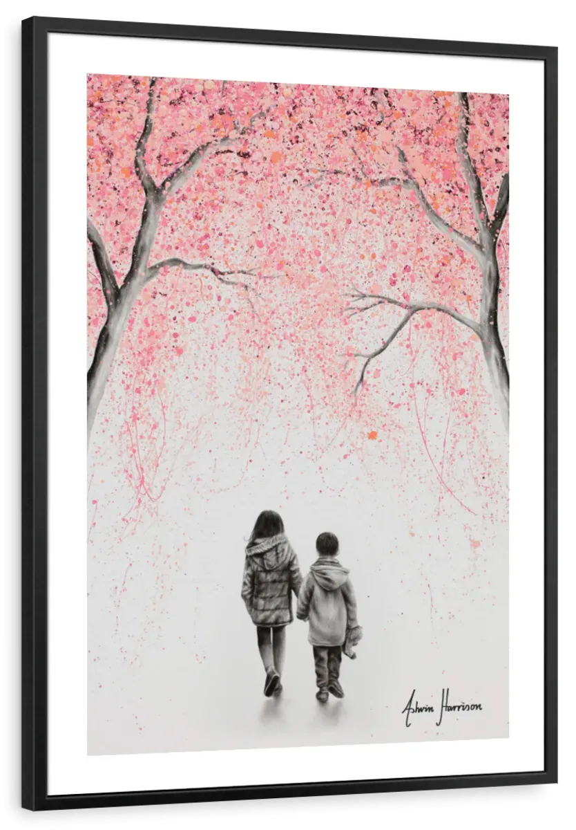 A Blossom Walk Wall Art