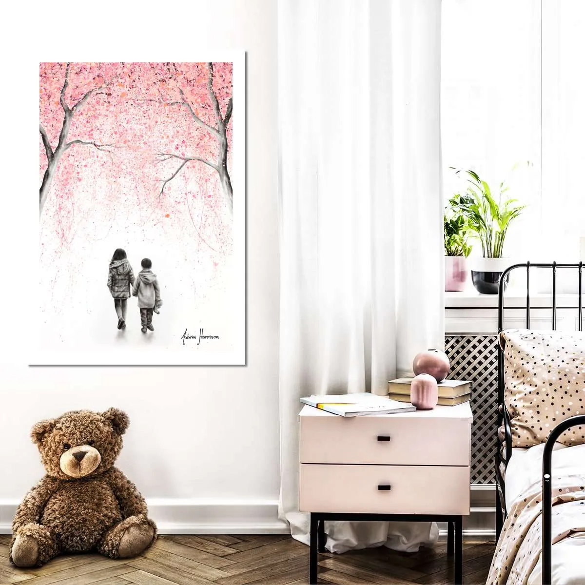 A Blossom Walk Wall Art