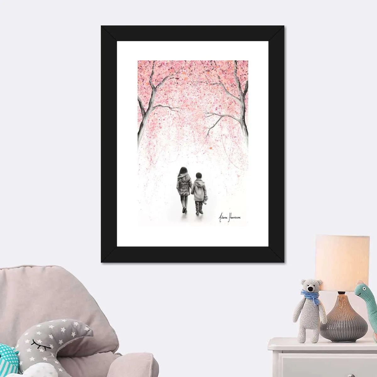 A Blossom Walk Wall Art