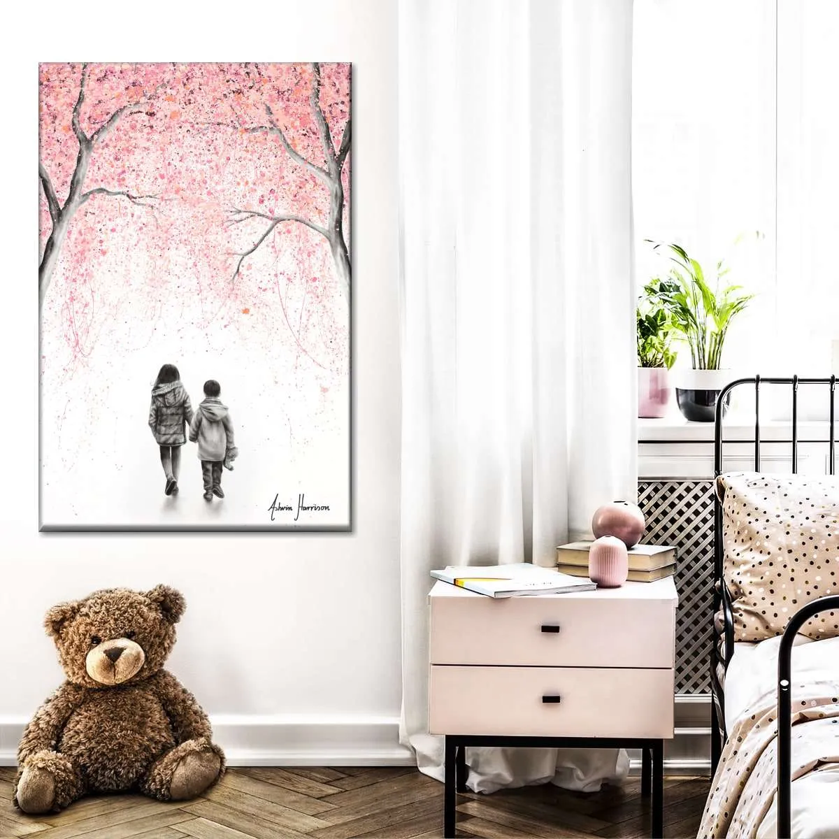 A Blossom Walk Wall Art