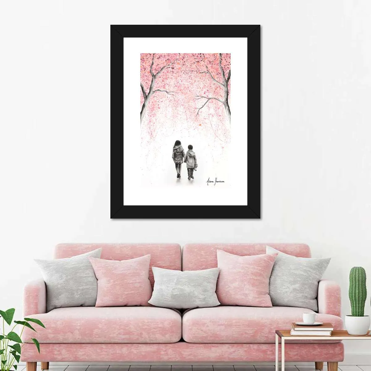 A Blossom Walk Wall Art