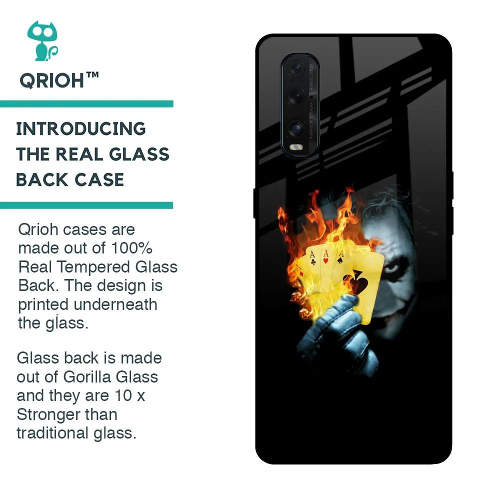 AAA Joker Glass Case for Oppo Find X2