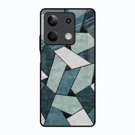 Abstact Tiles Glass Case for Redmi Note 13 5G