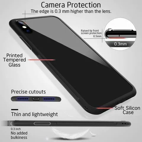 Abstract Arrow Pattern Glass Case For Vivo V25 Pro