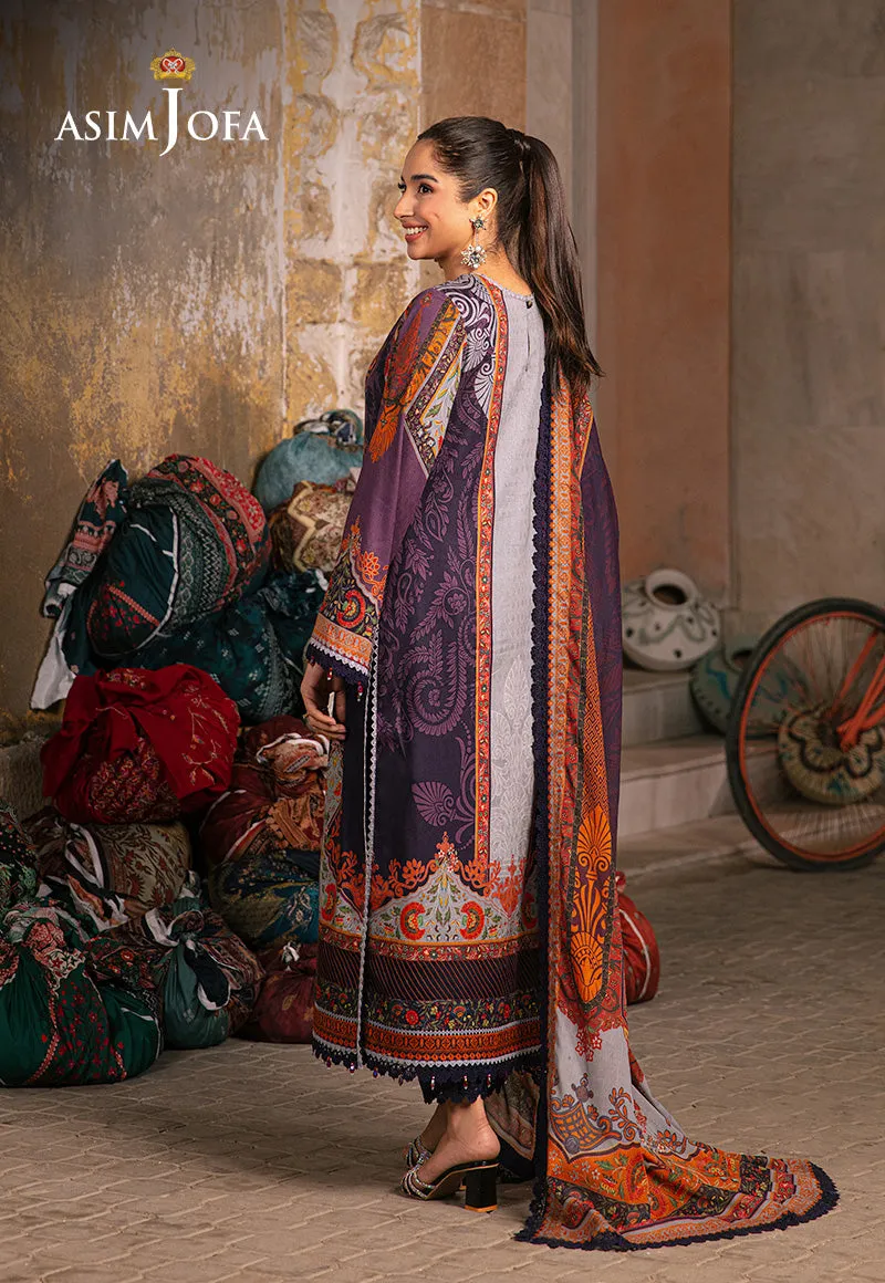 AJAR-12 EMBROIDERED JACQUARD 3 PCS