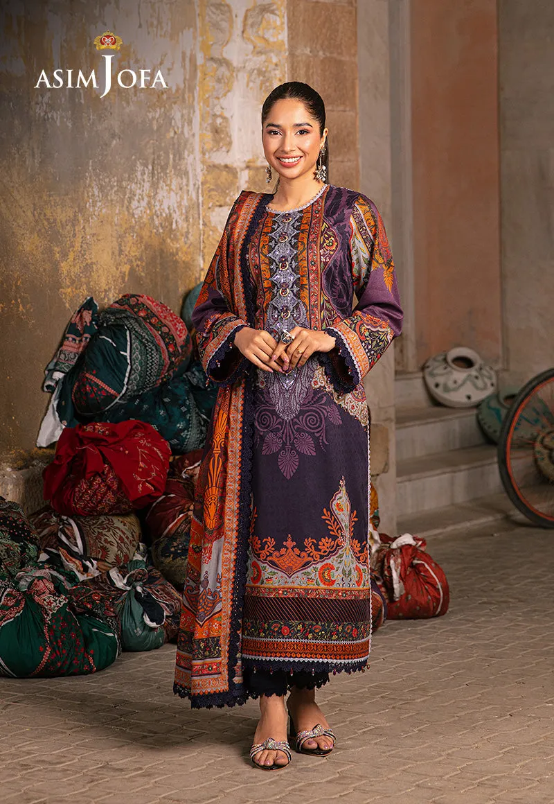 AJAR-12 EMBROIDERED JACQUARD 3 PCS