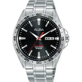 Alba Mechanical Sports Automatic Black Dial Mens Watch AL4301X