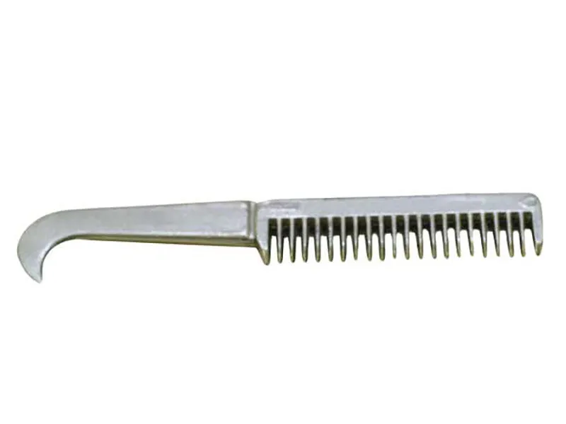 Aluminum Hoof Pick Comb