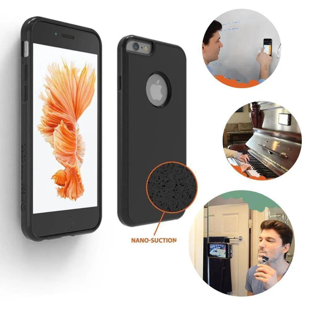 Anti-gravity Phone Case For iPhone 6 /6S /7 /8  Magical Anti gravity Nano Suction Case