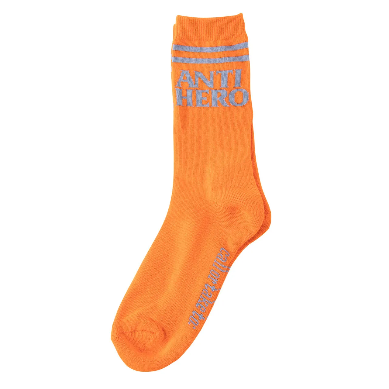 Anti Hero If Found Crew Socks Orange