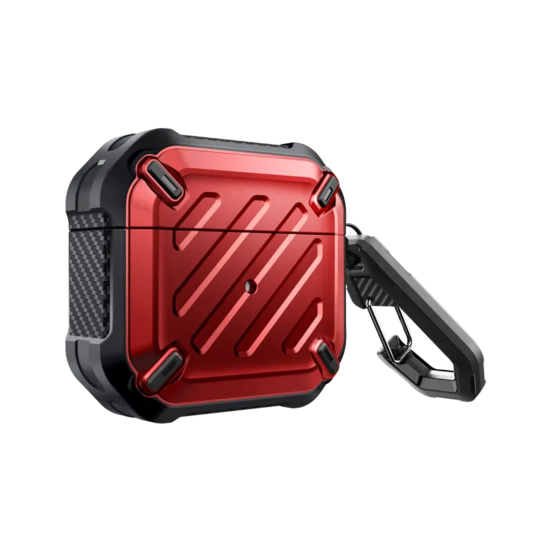 Apple AirPods 3 Unicorn Beetle PRO Rugged Case-Metallic Red