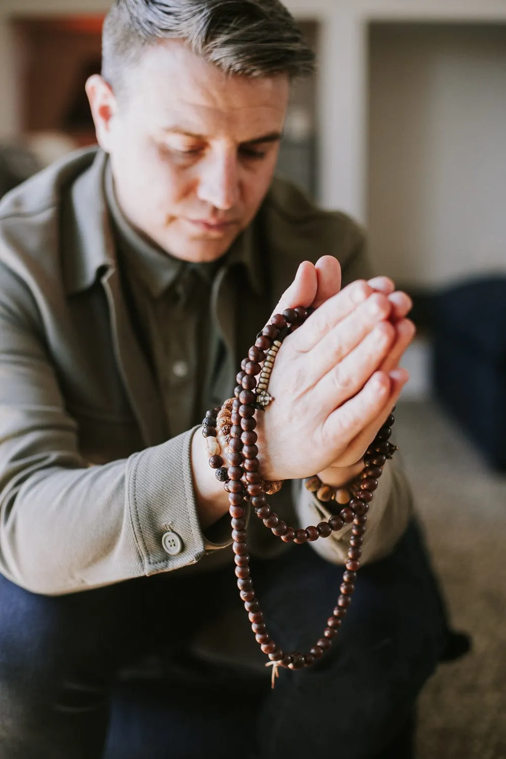 Authentic Bodhi Monk's Mala