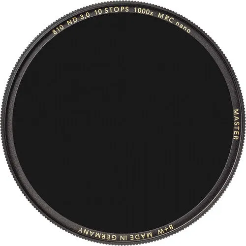 B W 67mm #810 MASTER Neutral Density 3.0 10-Stop MRC Nano Filter