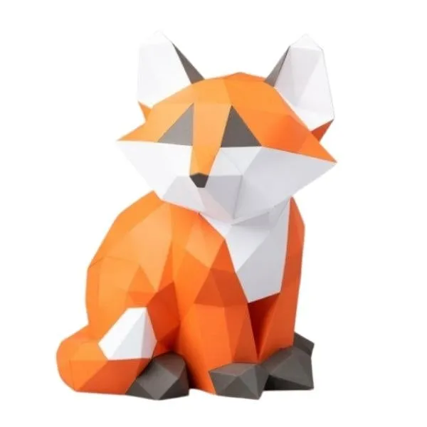 Baby Fox Paper DIY Kit (Final Sale)