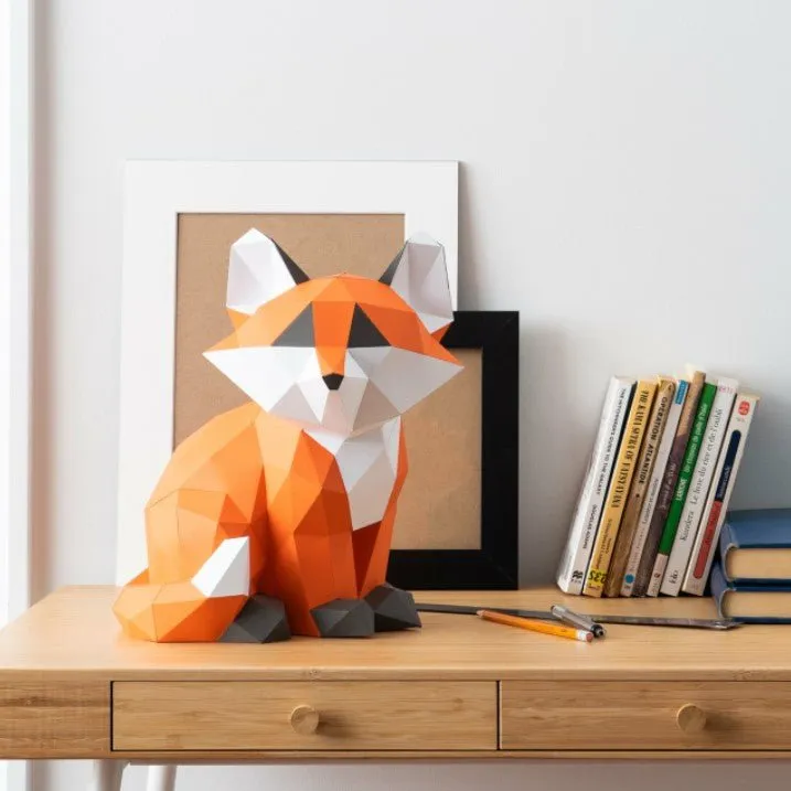 Baby Fox Paper DIY Kit (Final Sale)