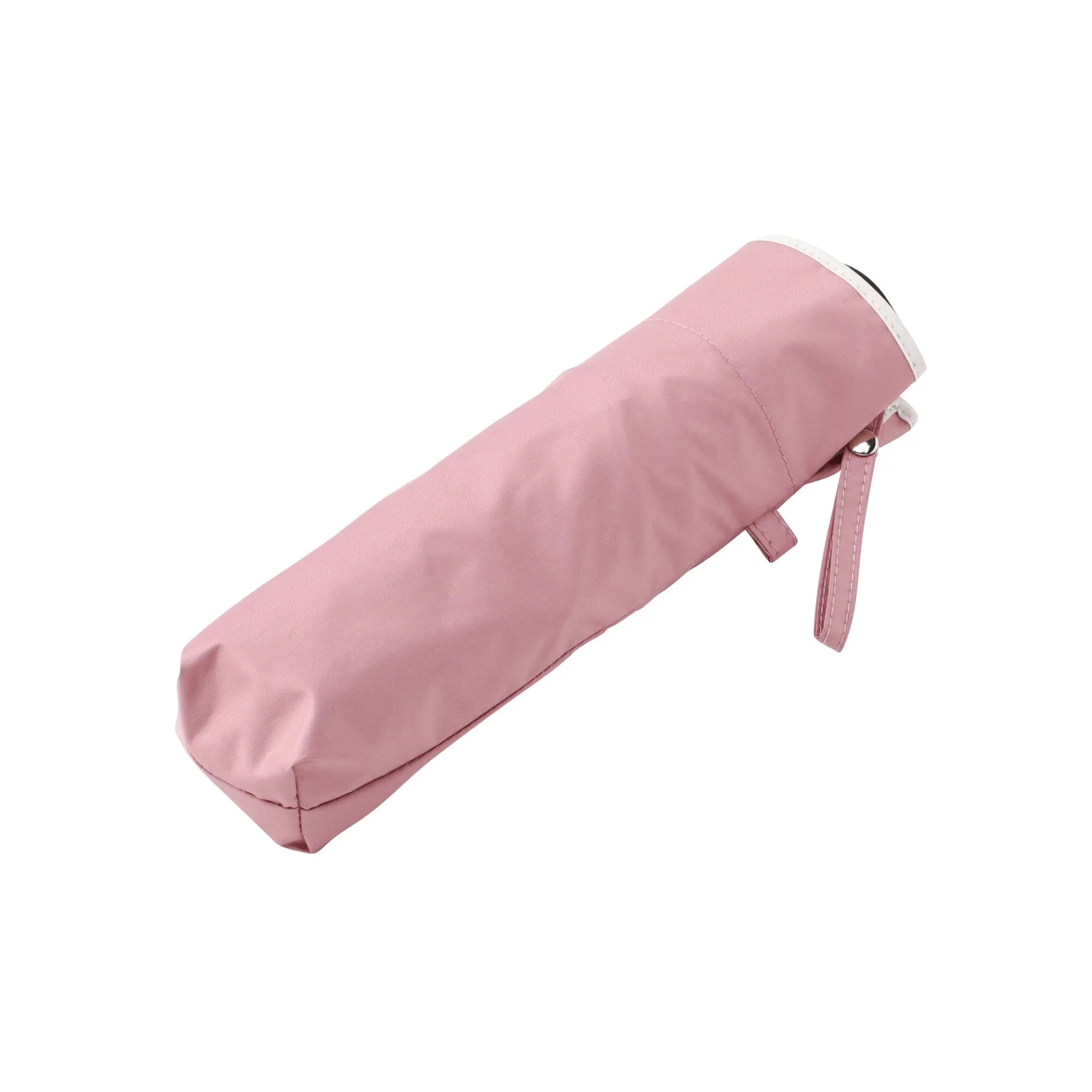 Blackout Piping Long Umbrella  47cm Pink