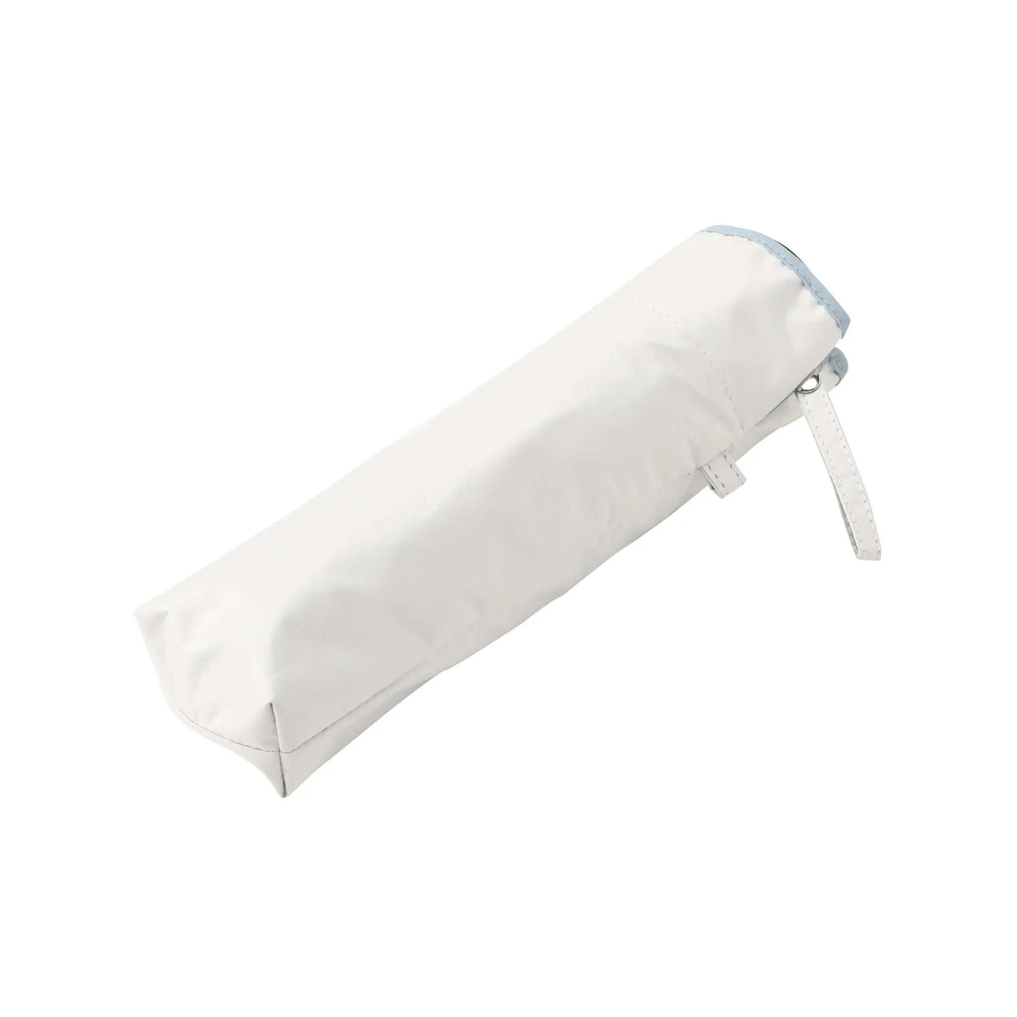 Blackout Piping Long Umbrella  47cm White