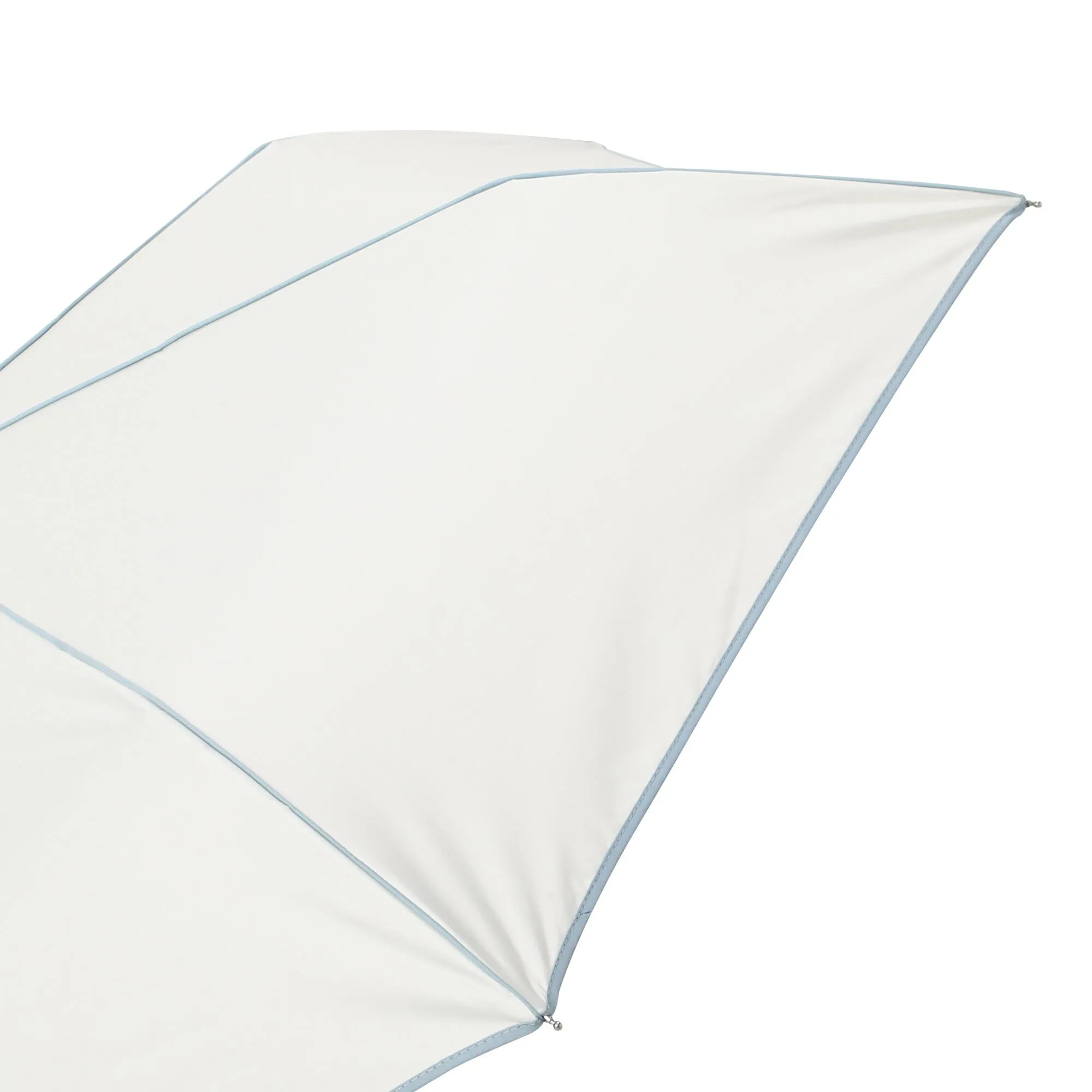 Blackout Piping Long Umbrella  47cm White