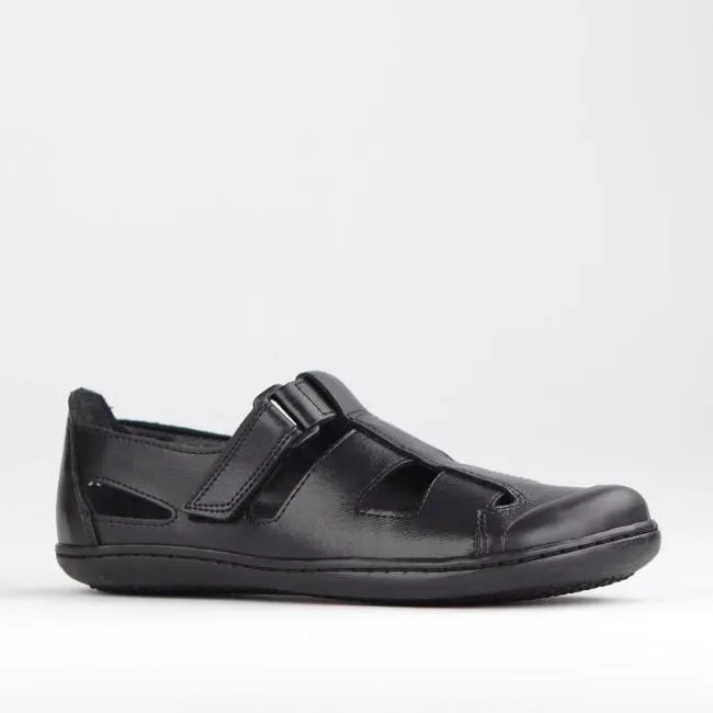 Boys School Sandal in Black Sizes 34 - 38 - 7817