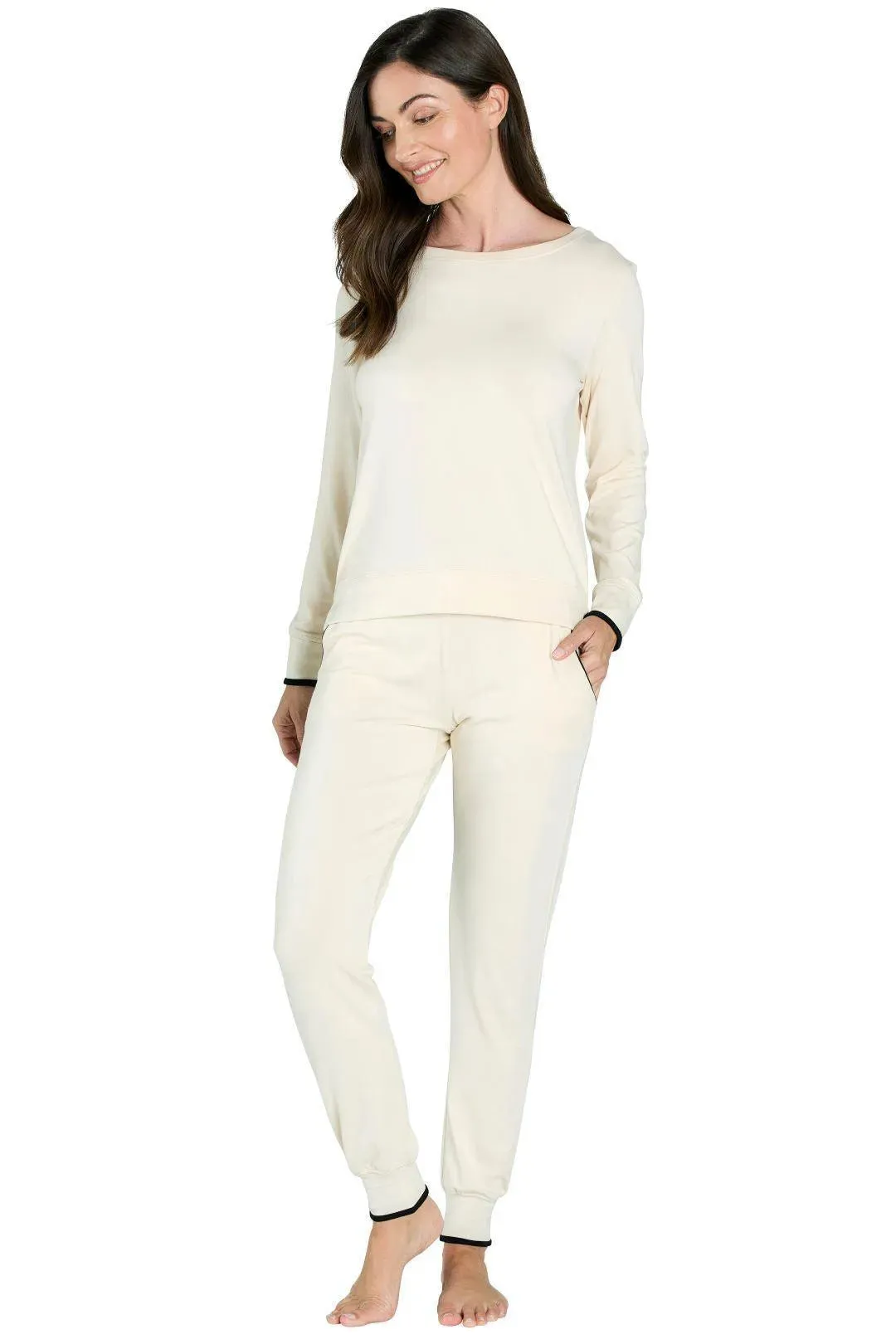 Calypso Relaxed Long Sleeve Loungewear Set - Sales Rack