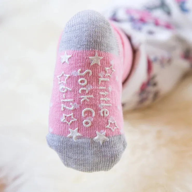 Candy Pink Spot Sock - The Little Sock Company