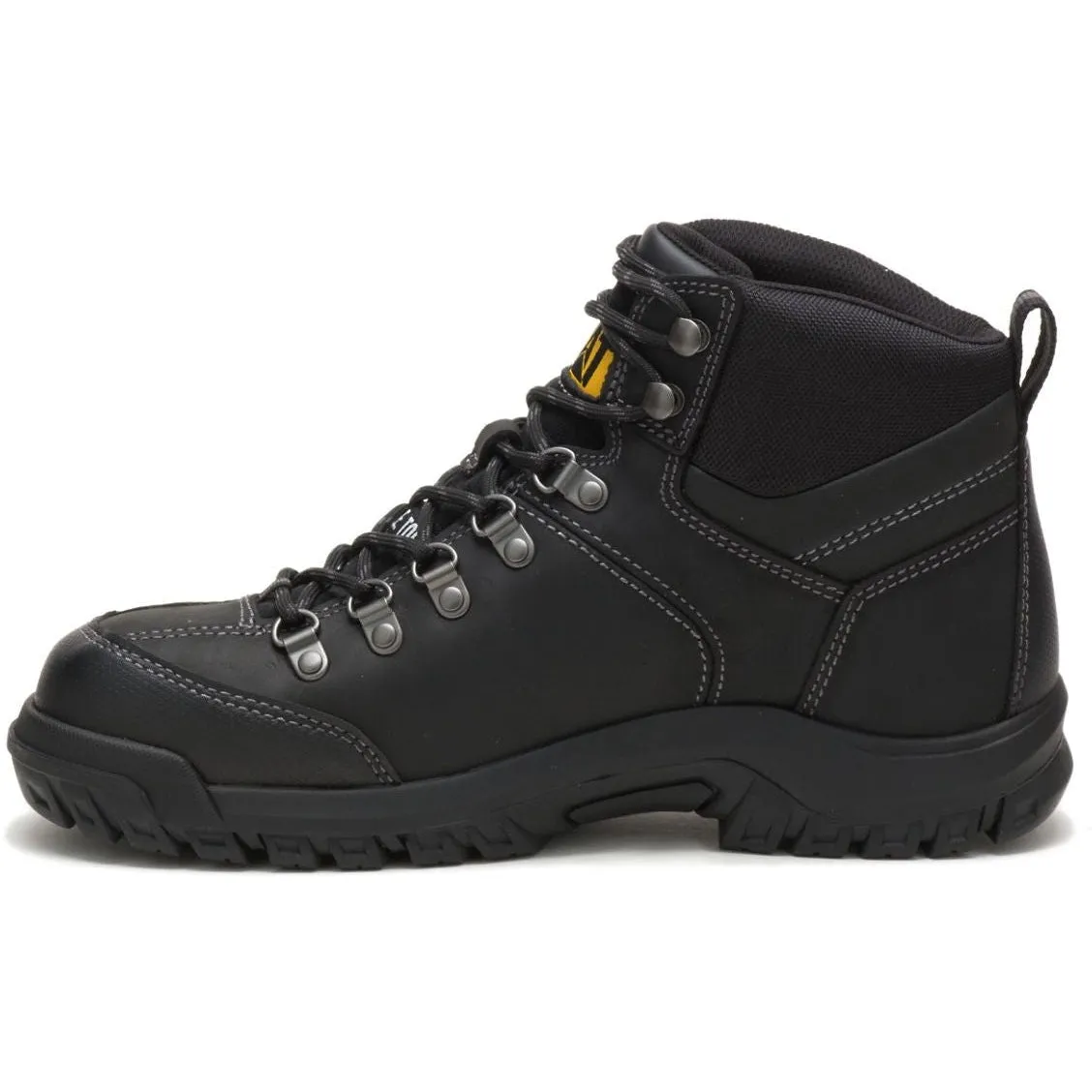 CAT Men's Threshold Waterproof Steel Toe Work Boot - Black - P90936