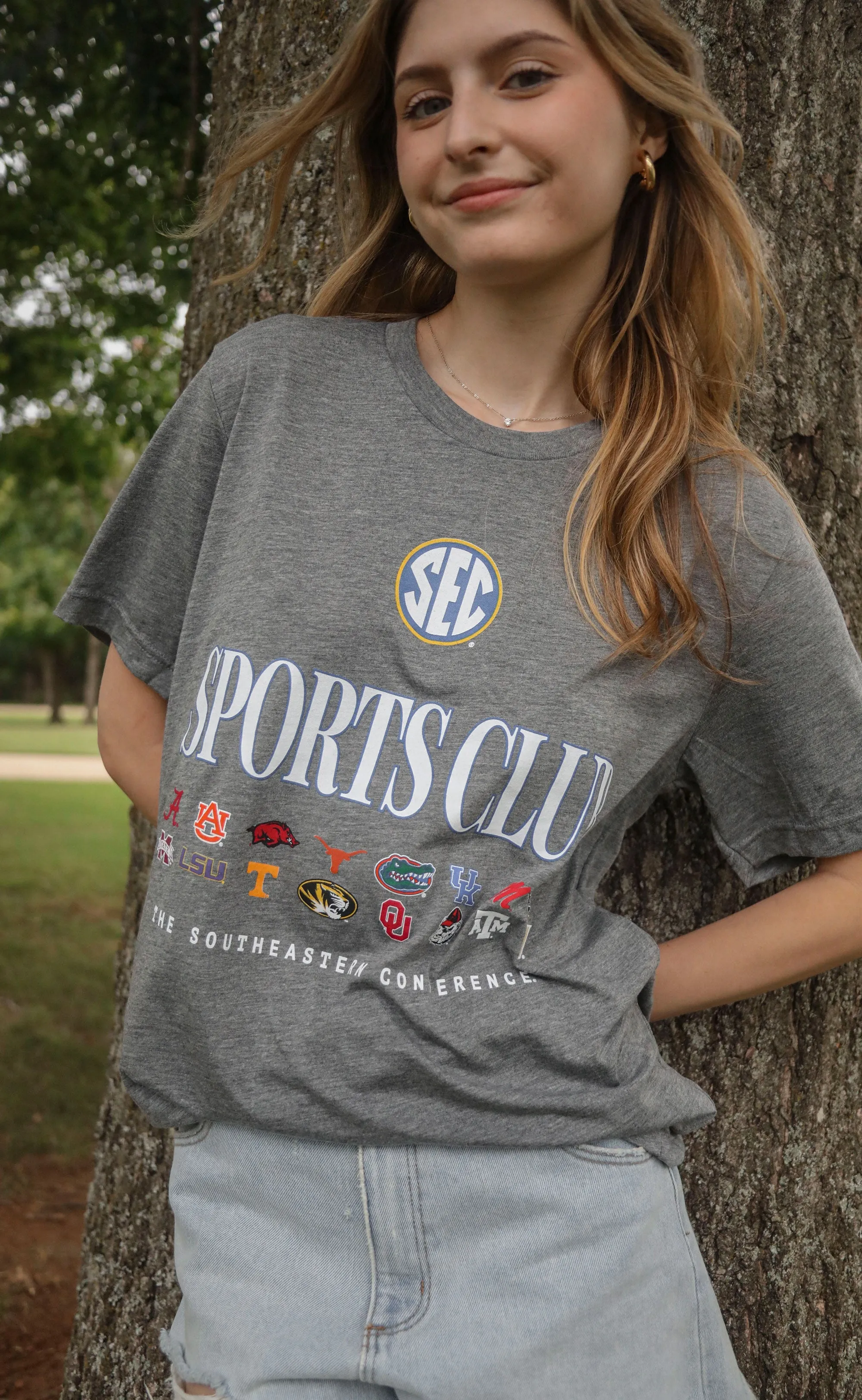 charlie southern: sec sports club heathered t shirt