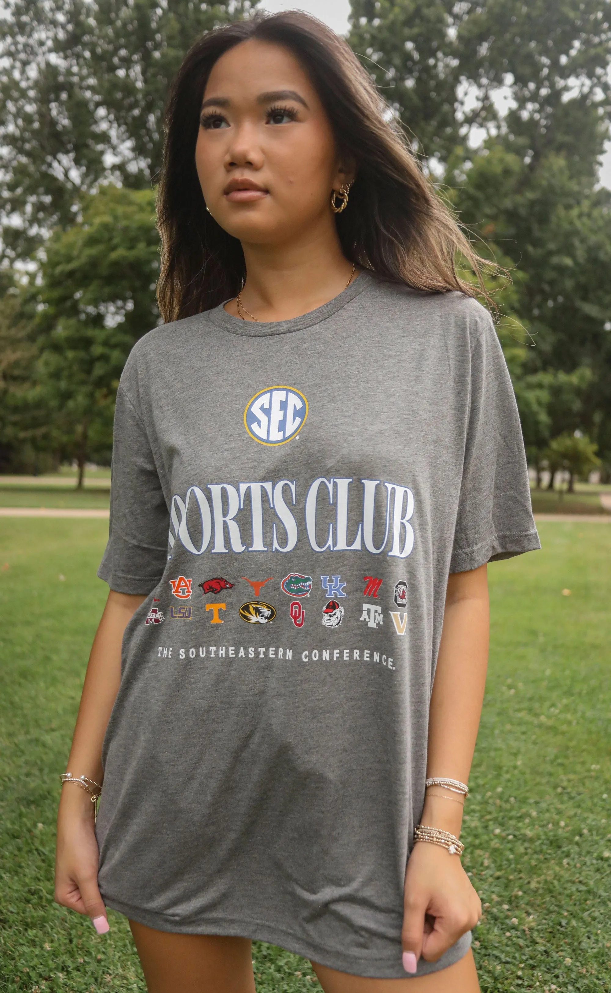 charlie southern: sec sports club heathered t shirt