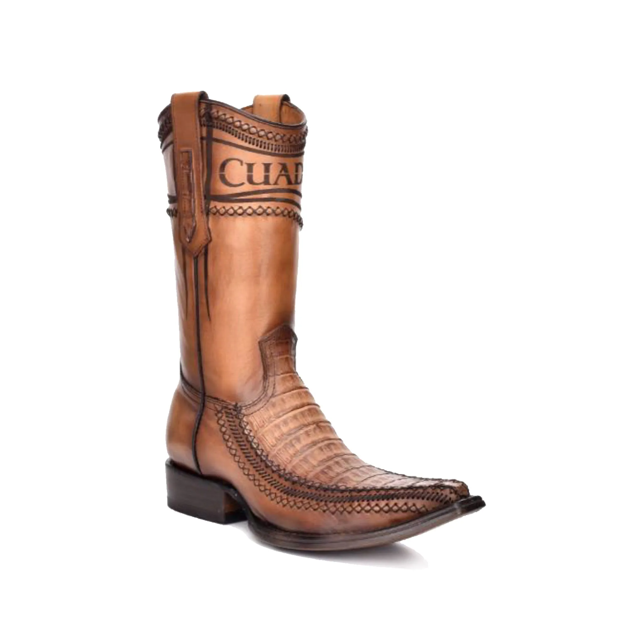 Cuadra Caiman Craft Stitched Western Boot