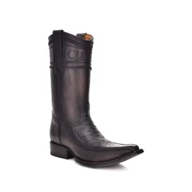 Cuadra Ostrich Craft Stitched Western Boot