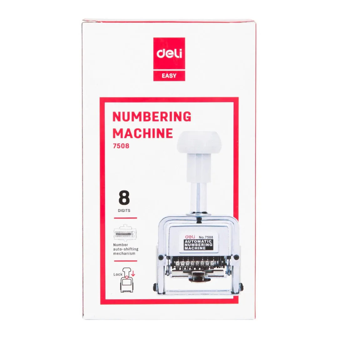 Deli 8 digits Numbering Machine