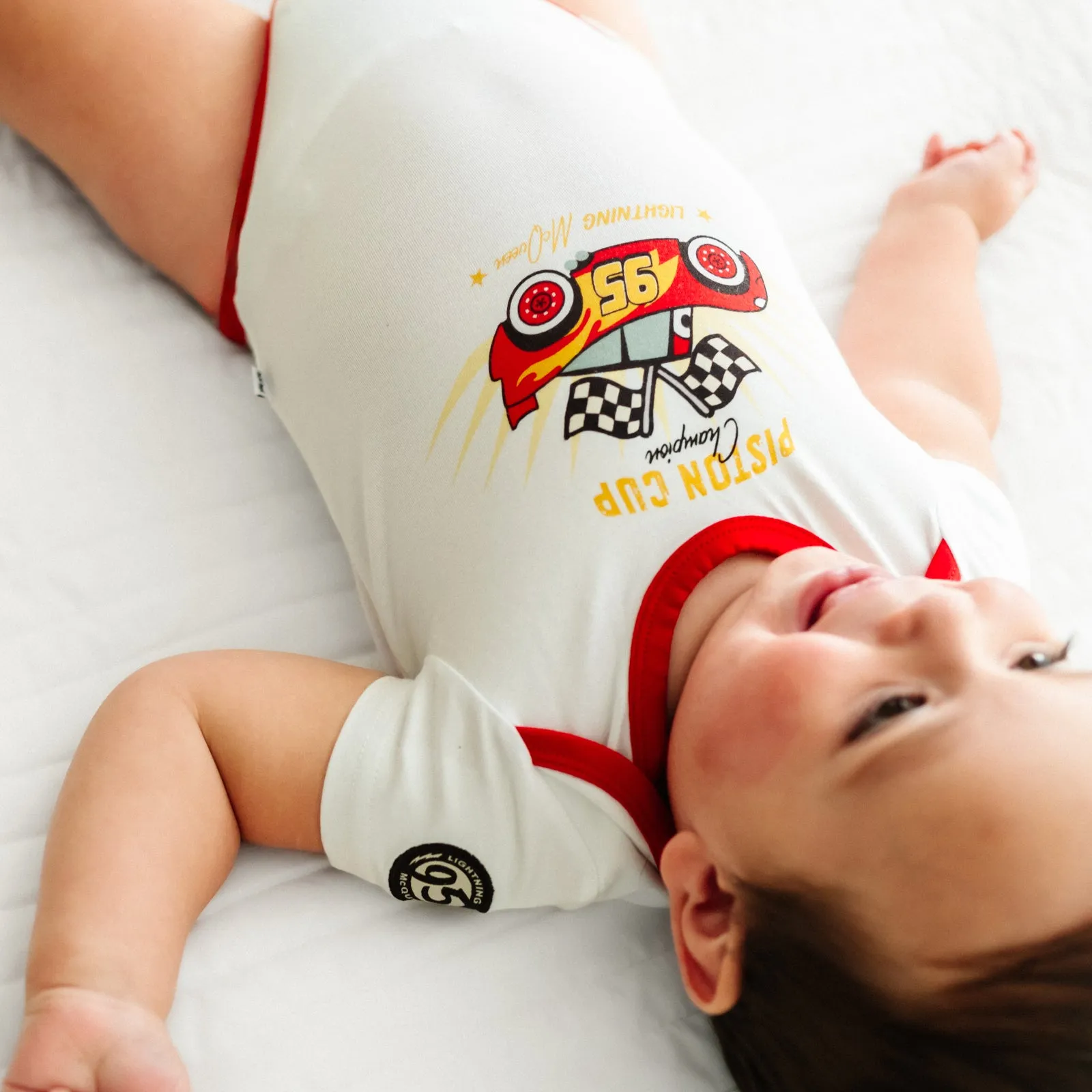 Disney Pixar Lightning McQueen Graphic Bodysuit