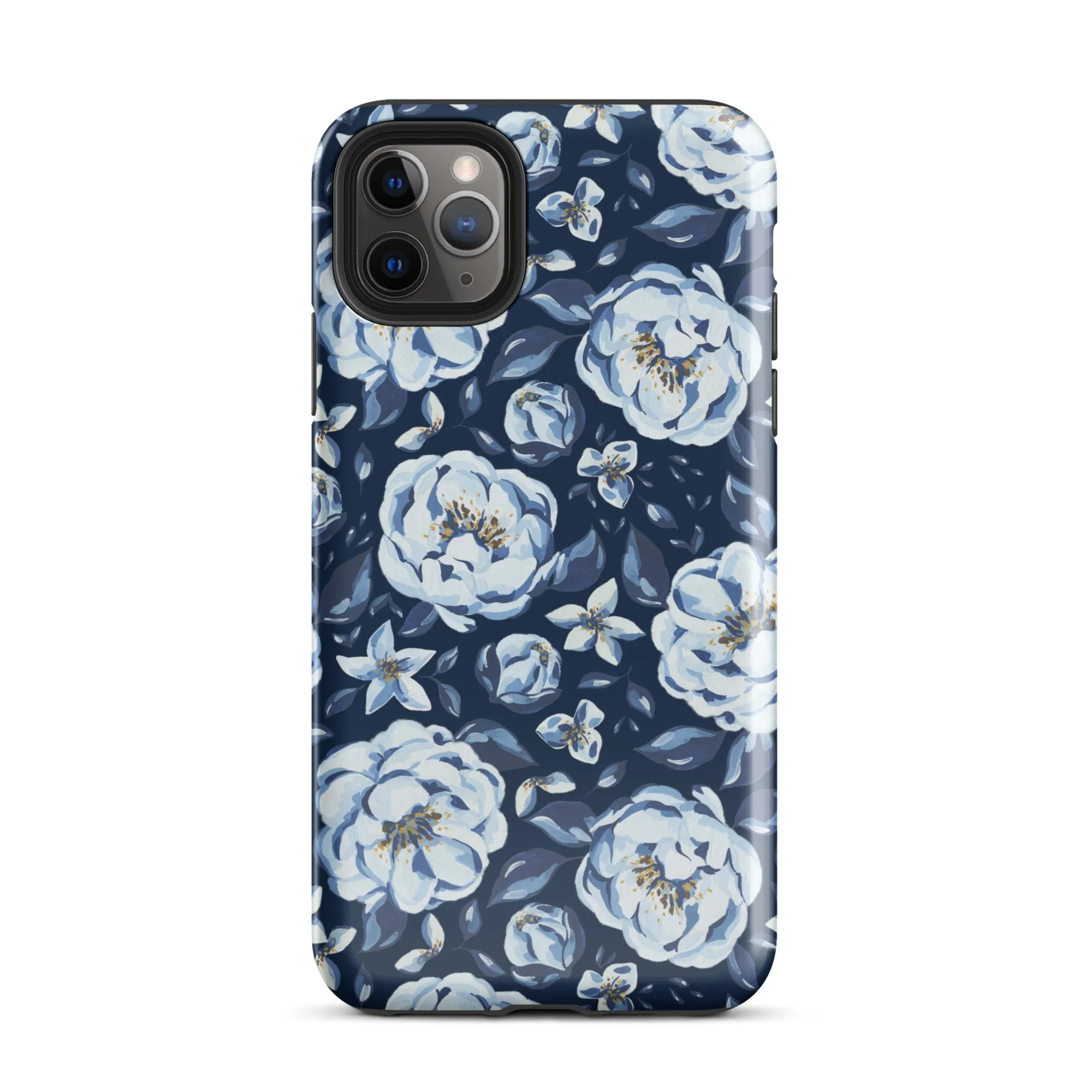 Dreamy Nightshade Blossoms Premium iPhone Case