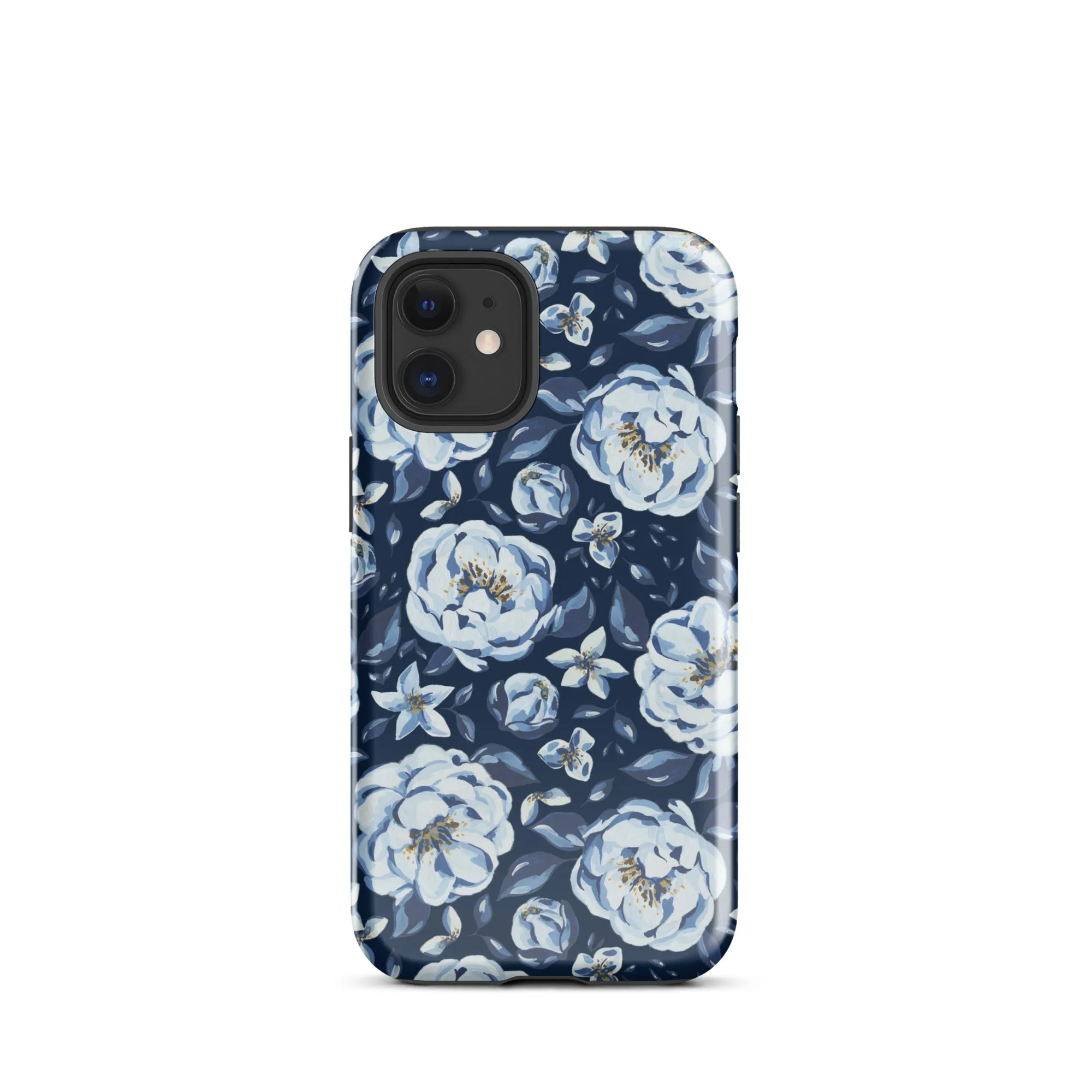 Dreamy Nightshade Blossoms Premium iPhone Case