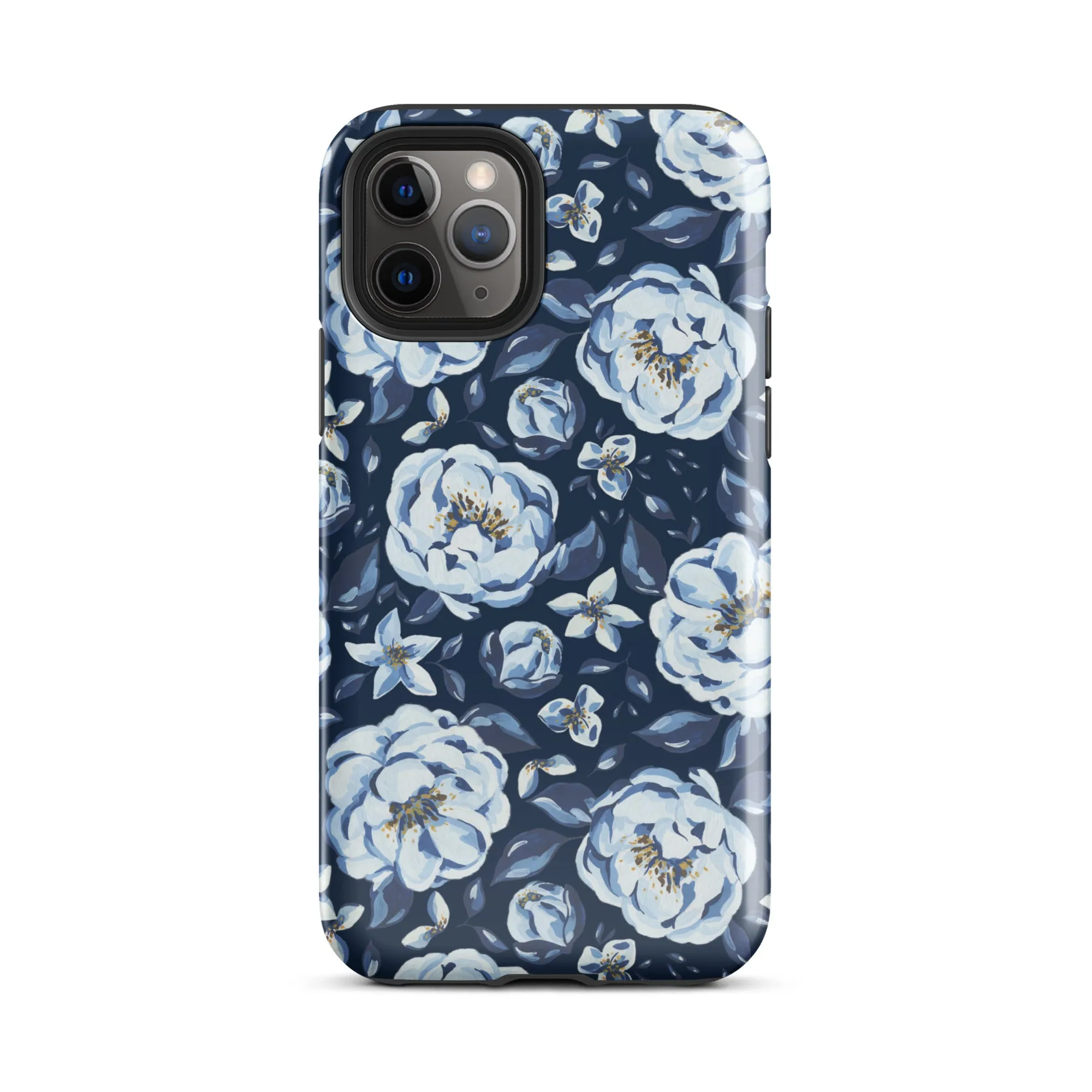 Dreamy Nightshade Blossoms Premium iPhone Case