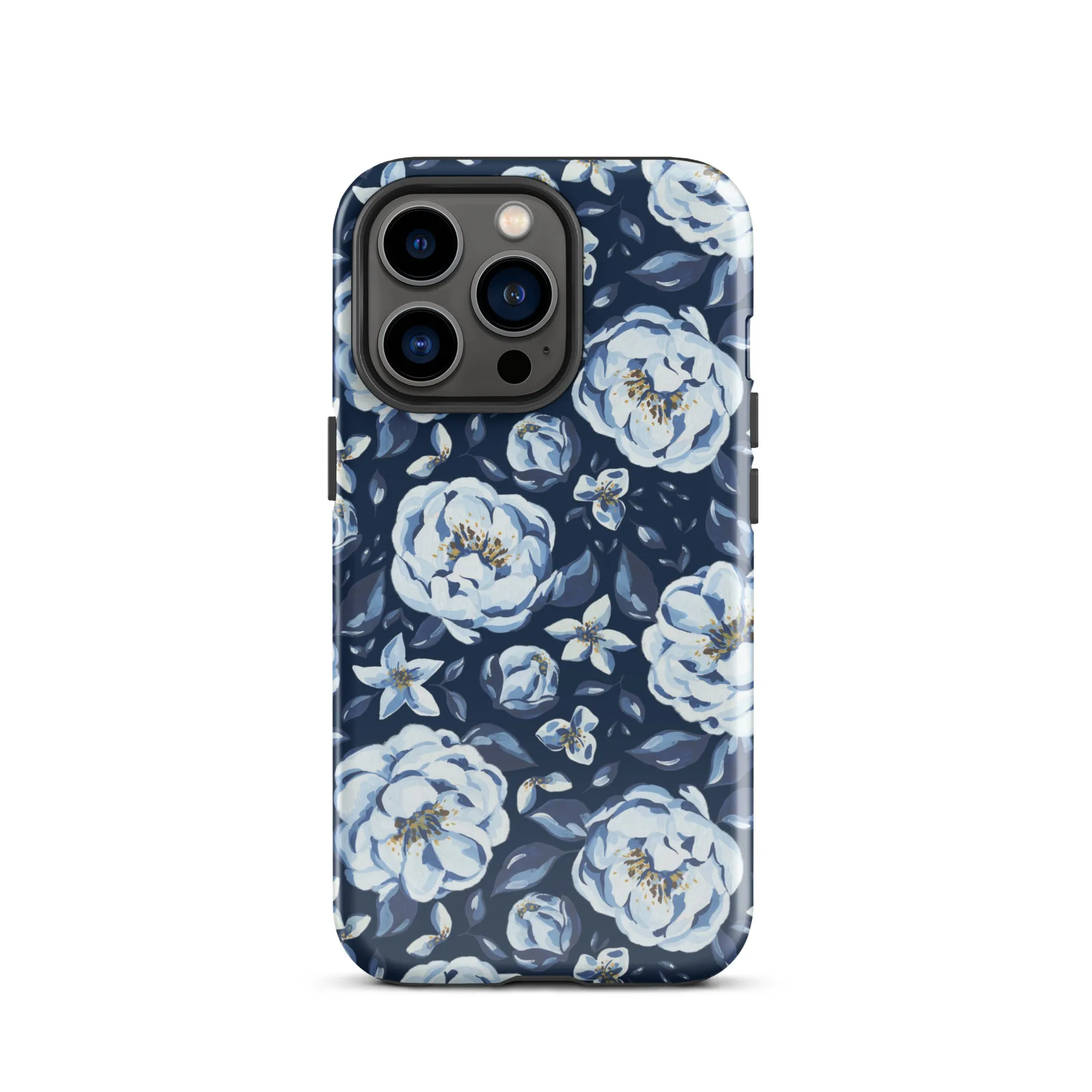 Dreamy Nightshade Blossoms Premium iPhone Case