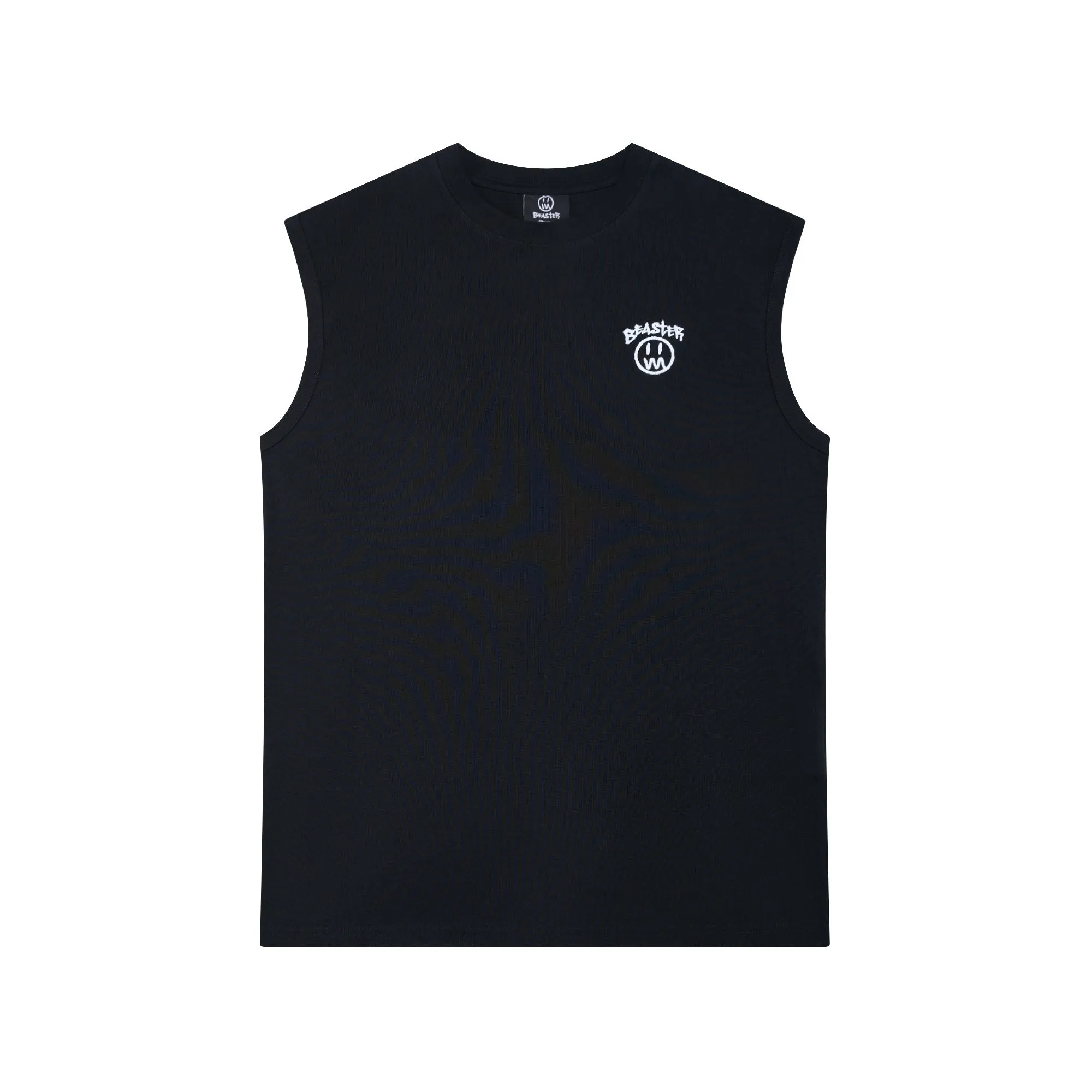 Embroidered Heavyweight Sports Vest Men's Sleeveless T-Shirt