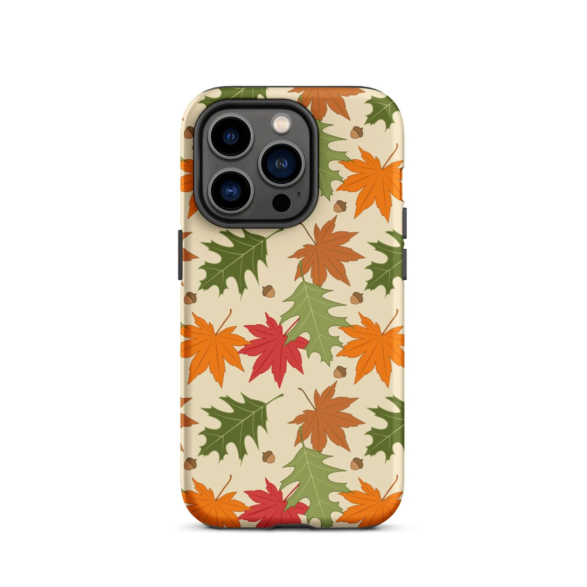 Falling Leaves Autumn Premium iPhone Case