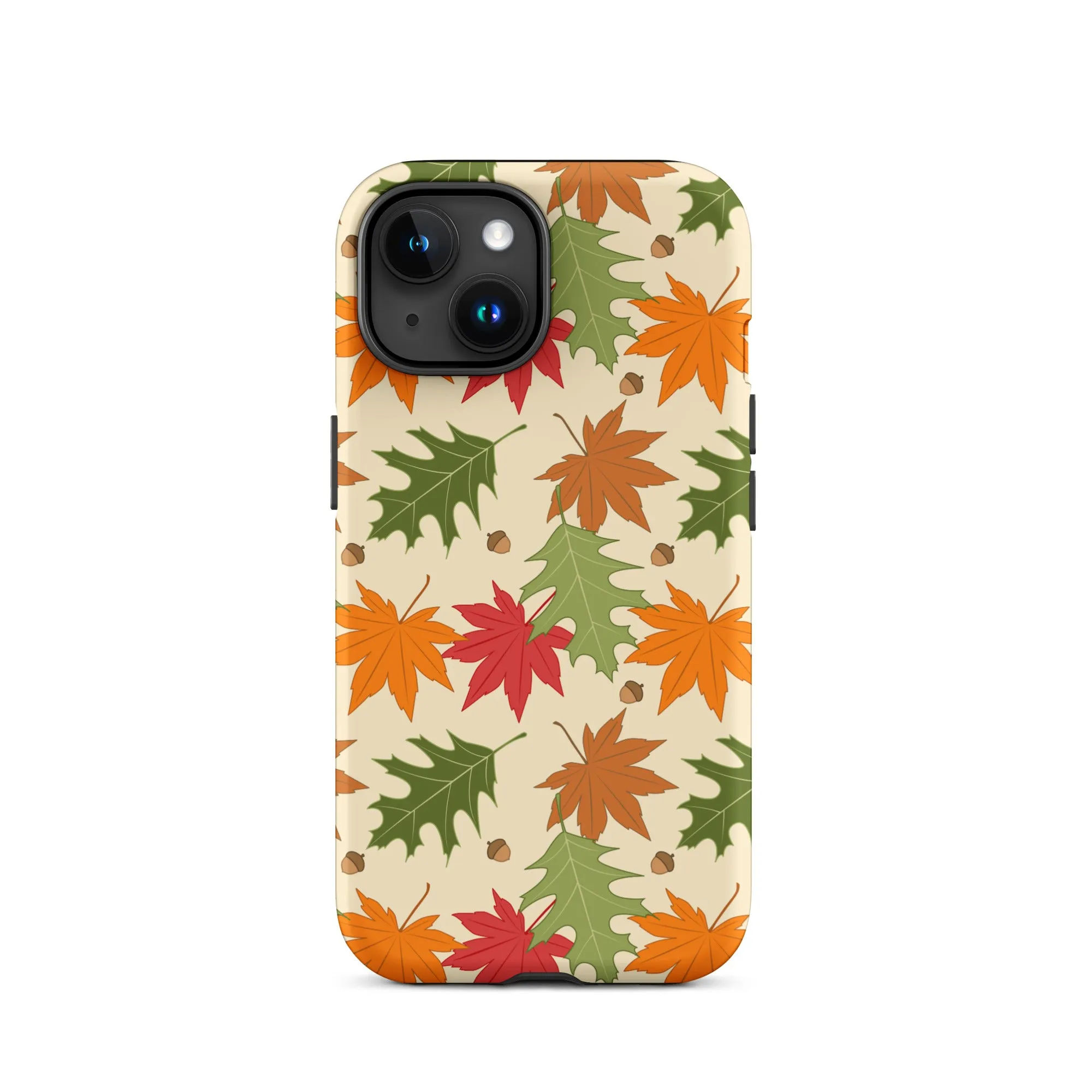 Falling Leaves Autumn Premium iPhone Case