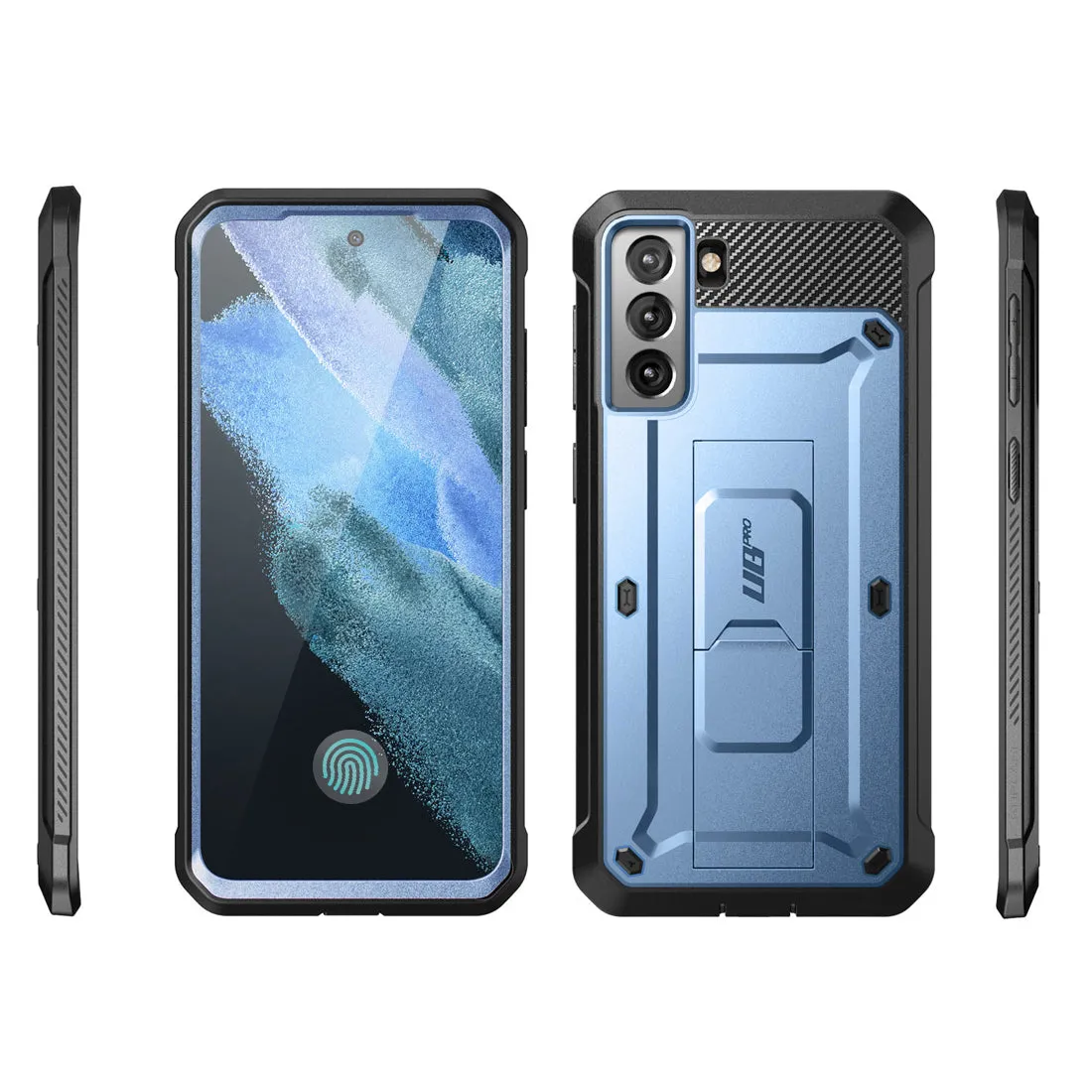 Galaxy S21 FE Unicorn Beetle PRO Rugged Case(open box)-Metallic Blue