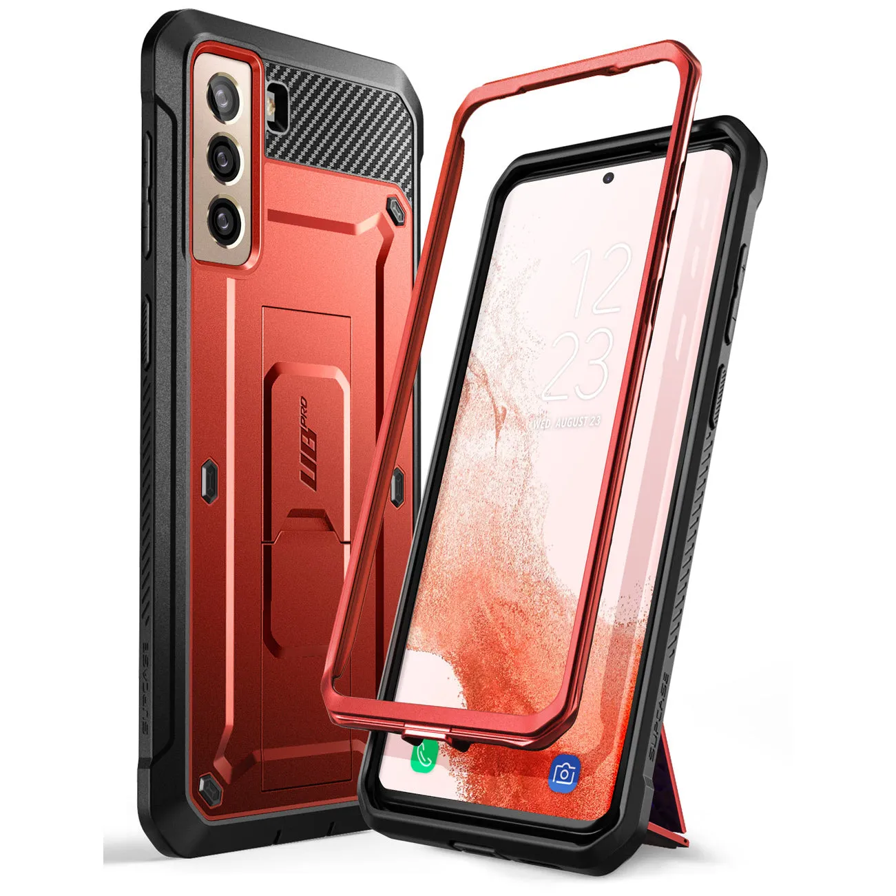 Galaxy S22 Unicorn Beetle PRO Rugged Case(open box)-Metallic Red