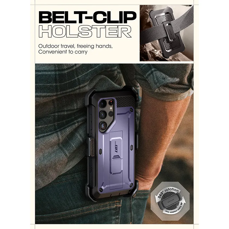 Galaxy S24 Ultra Unicorn Beetle PRO Rugged Case-Metallic Purple