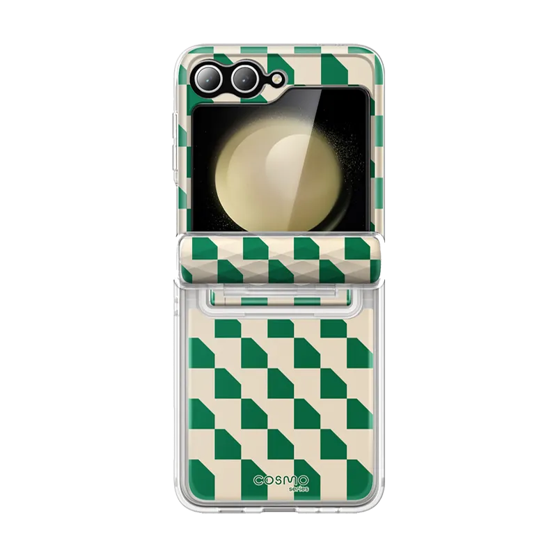 Galaxy Z Flip6 Cosmo - Green Checker