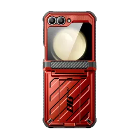 Galaxy Z Flip6 Unicorn Beetle PRO Rugged Case with Belt Clip-Metallic Red