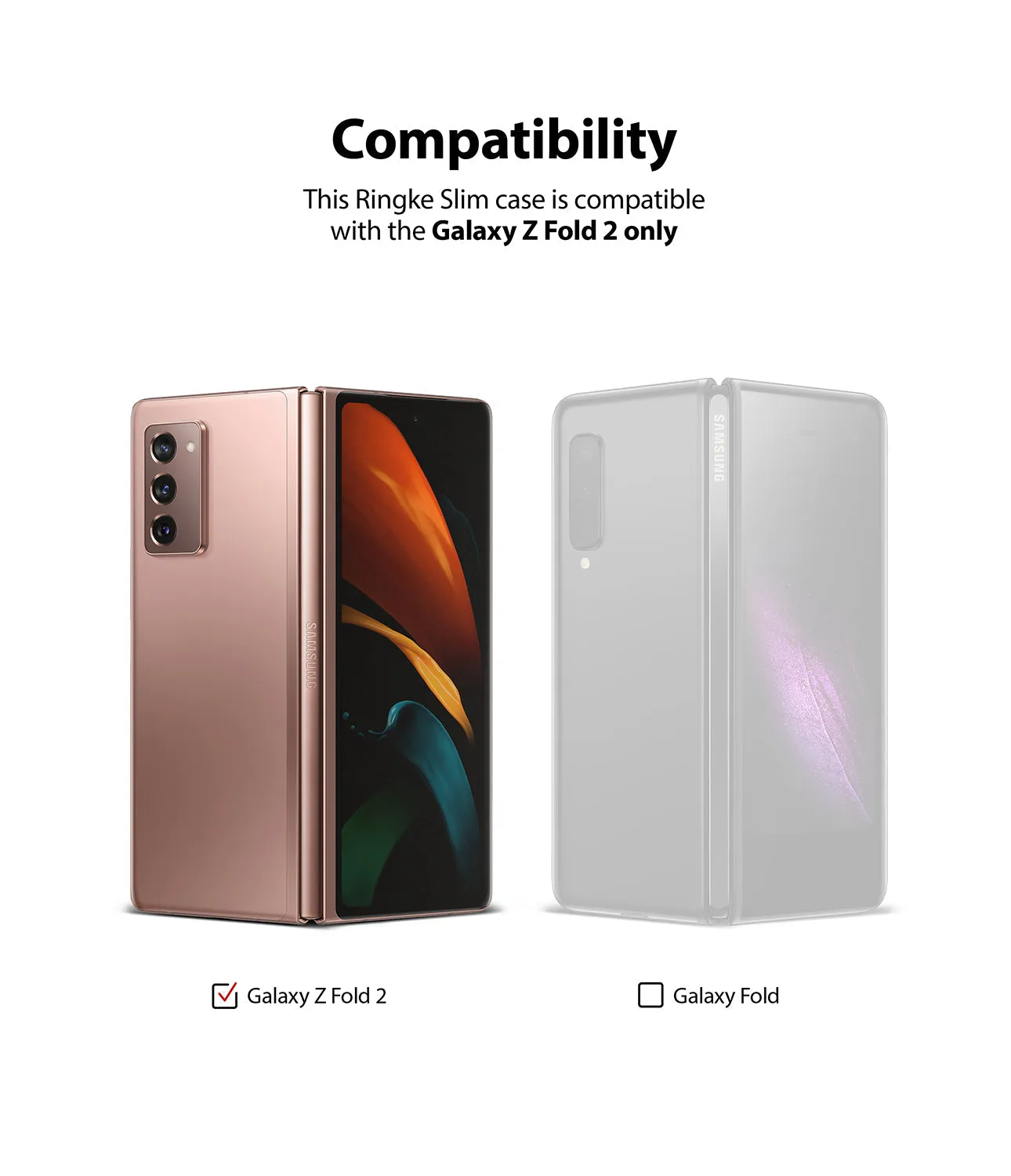 Galaxy Z Fold 2 Case | Slim